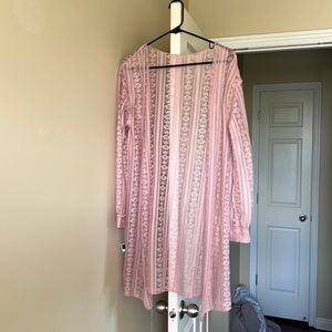 Pink Cardigan